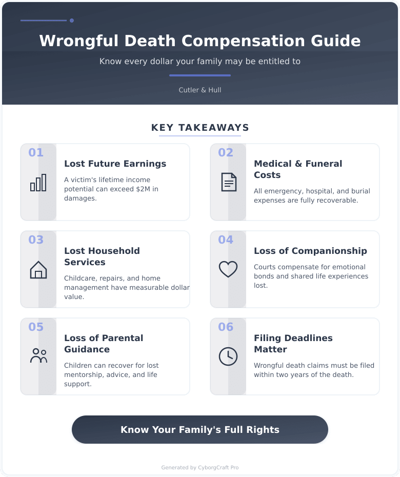 wrongful death compensation